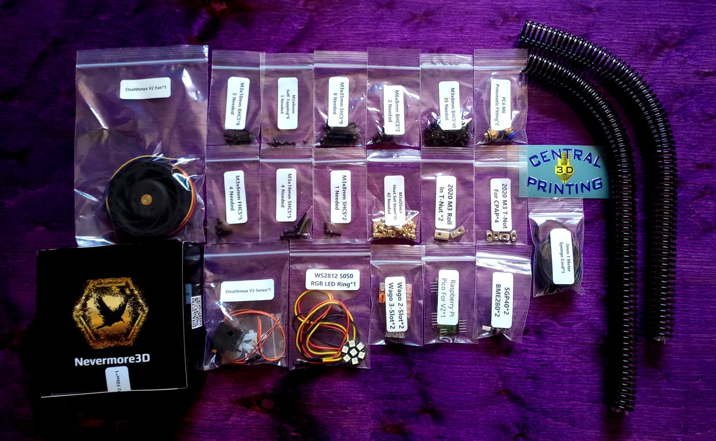 Nevermore StealthMax V2 Hardware Kit