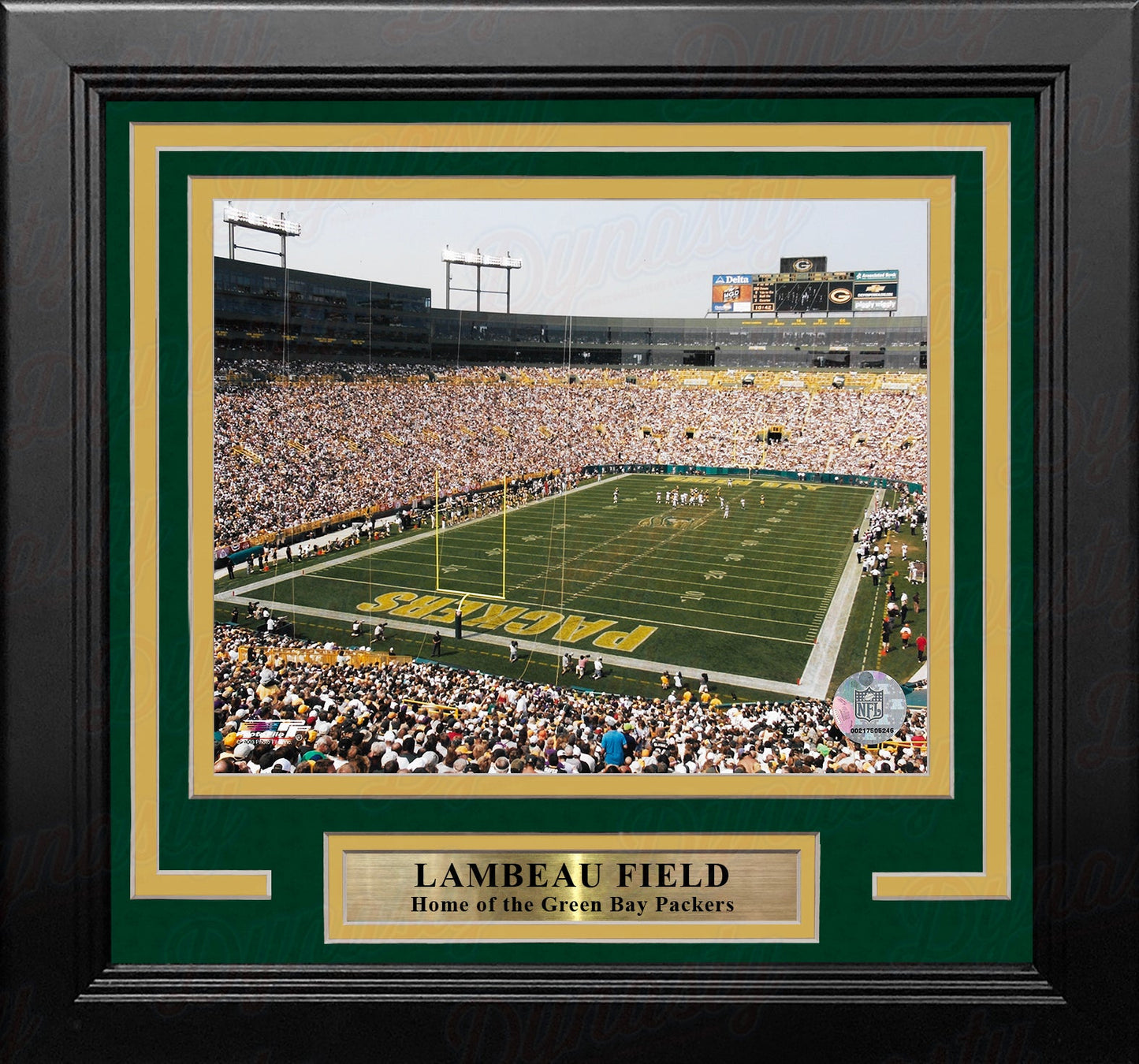 Green Bay Packers Lambeau Field 8" x 10" Framed Football Stadium Photo