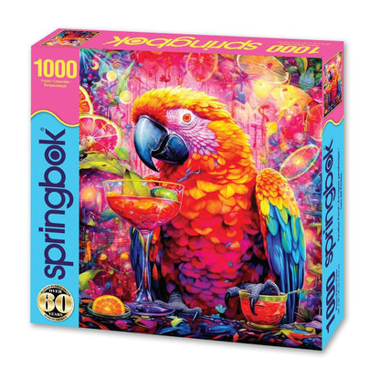 Paradise Parrot 1000 Piece Jigsaw Puzzle Springbok