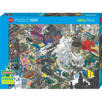 Paris Quest Pixorama 1000 Piece Jigsaw Puzzle Heye