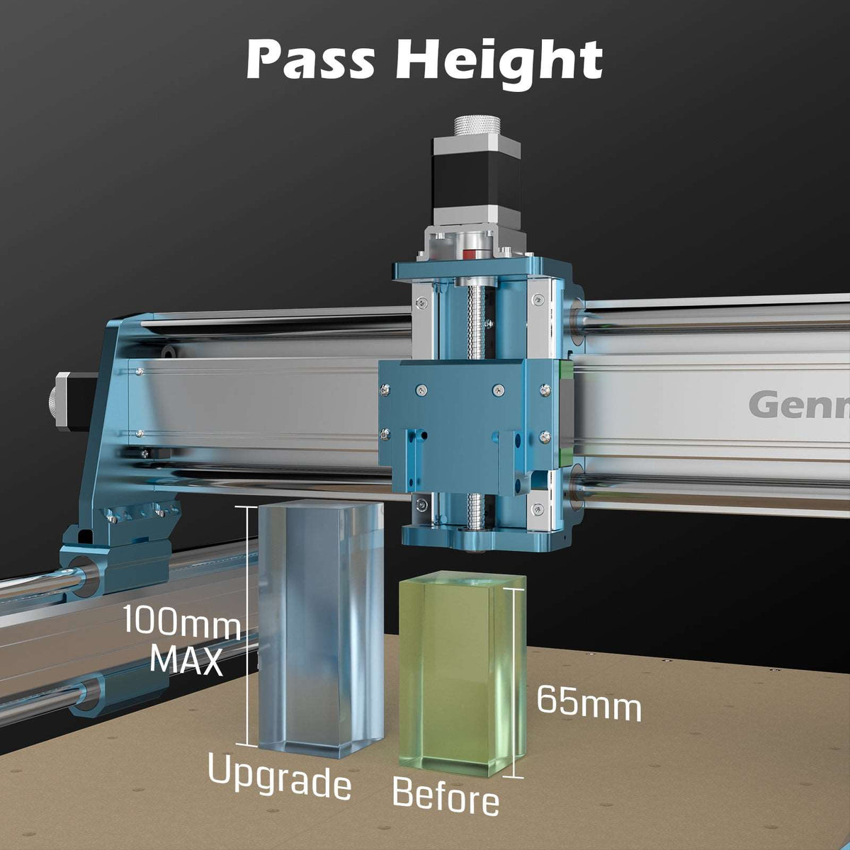 [Open Box] 4040-PRO MAX CNC Machine, 710W Trimmer