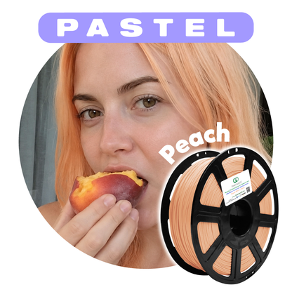 Peach: Recycled PET-G <mark>NEW!</mark> <em>Pastel</em>