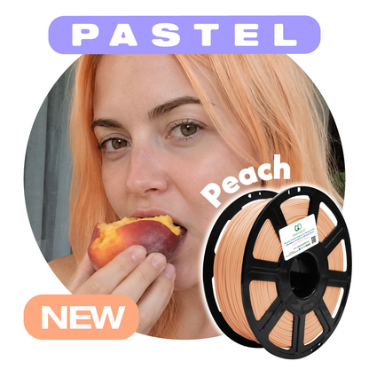 Peach: Recycled PET-G <mark>NEW!</mark> <em>Pastel</em>
