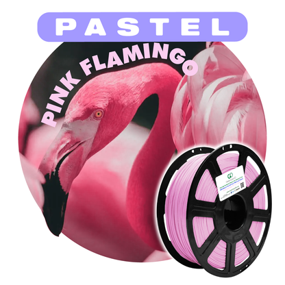 Pink Flamingo: Recycled PET-G <em>Pastel</em>