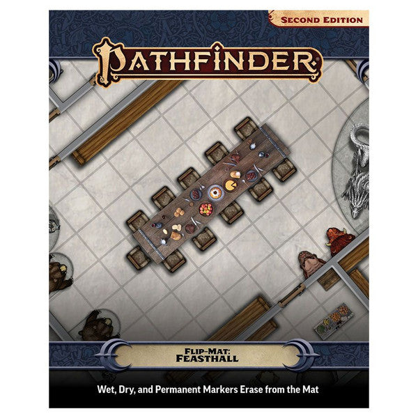 Pathfinder: Flip-Mat - Feasthall (2E)