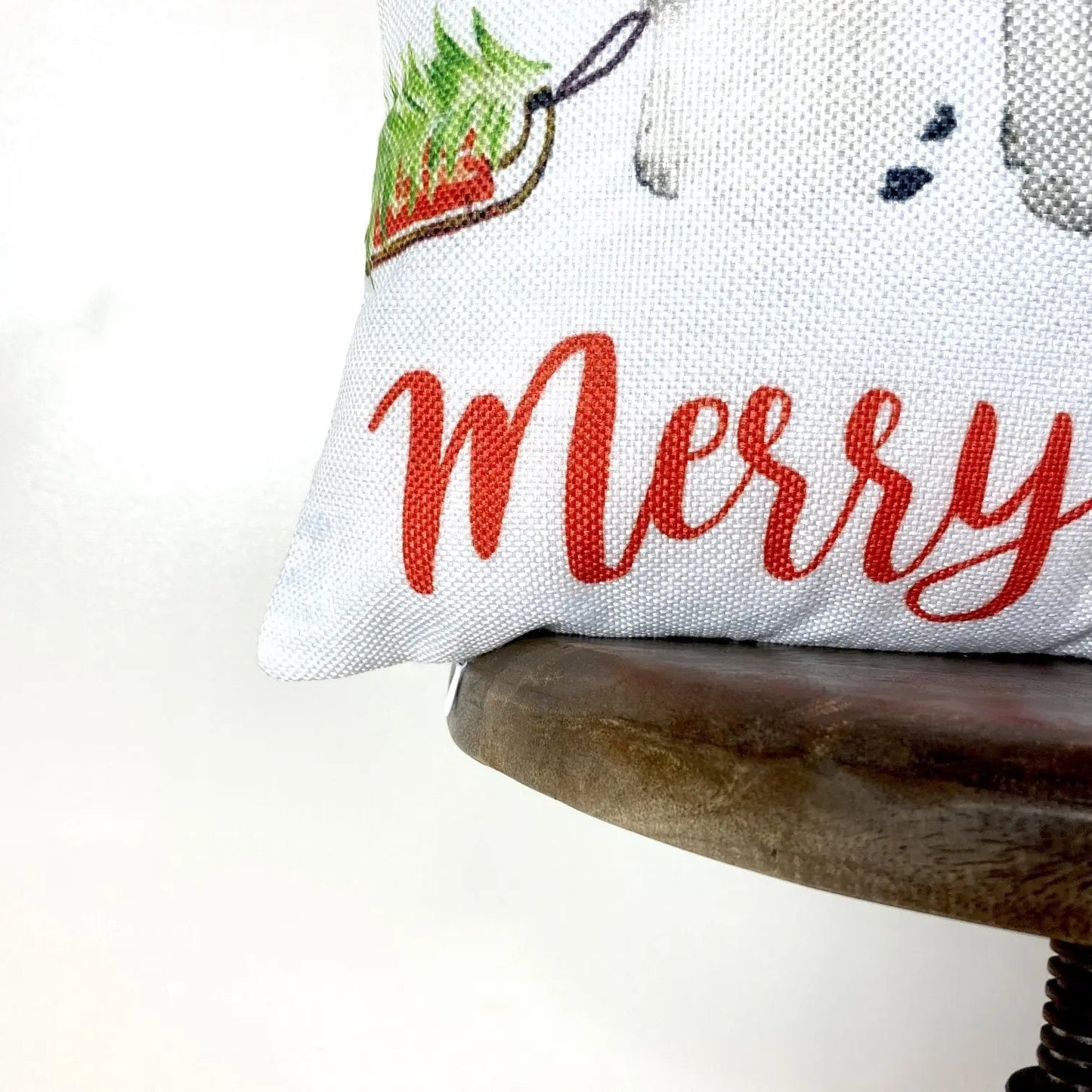 Penguin Merry Christmas | Home Decor | Throw Pillow | Room Decor | Home Decor | Bedroom Decor | Christmas Home Decor | Cute Home Decor by UniikPillows