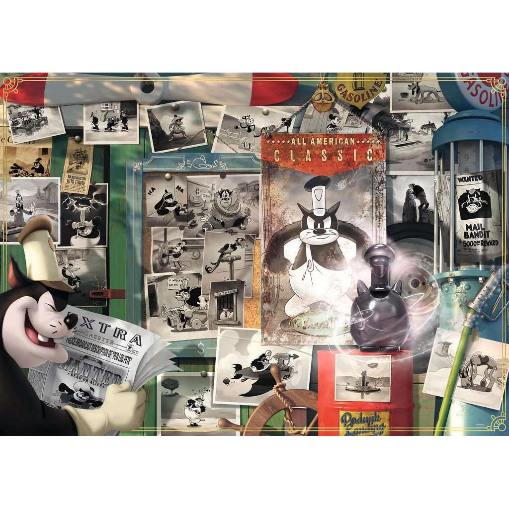 Pete "Disney Villainous" 1000 Piece Jigsaw Puzzle Ravensburger