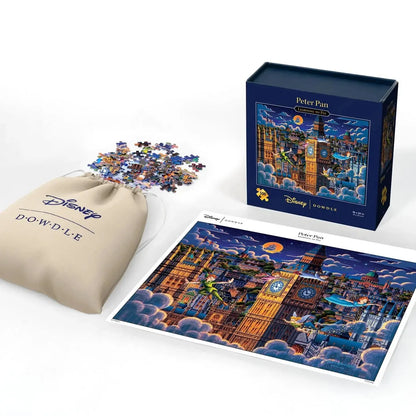 Peter Pan Learning to Fly 500 Piece Jigsaw Puzzle Disney x Dowdle