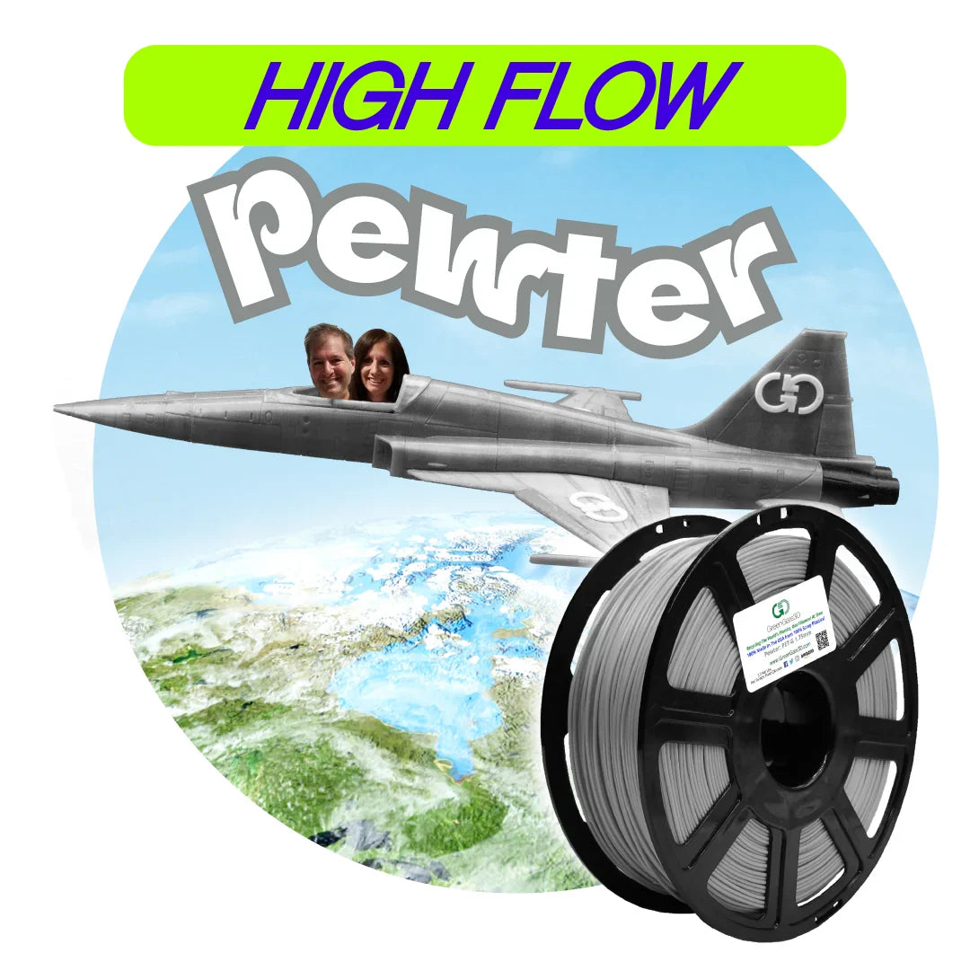 Pewter: Recycled PET-G