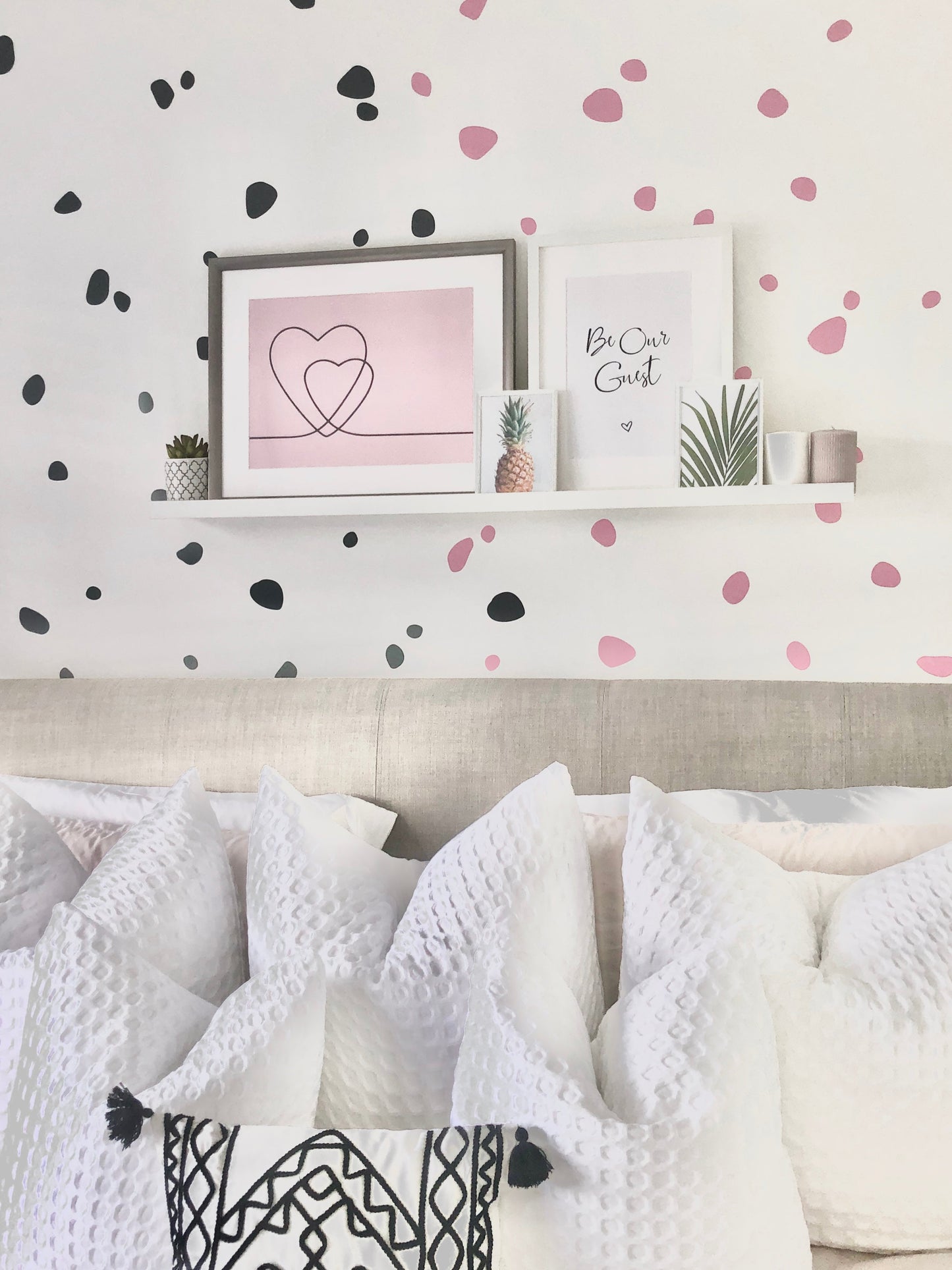 Assorted Shapes Wall Stickers Decal Bedroom Kids Nursery Dressing Room Home Decor Decal *Excludes Rose Gold & Chromes & Glitter Colours - ONE COLOUR/SHAPE PER A PACK by WinsterCreations™ Official Store