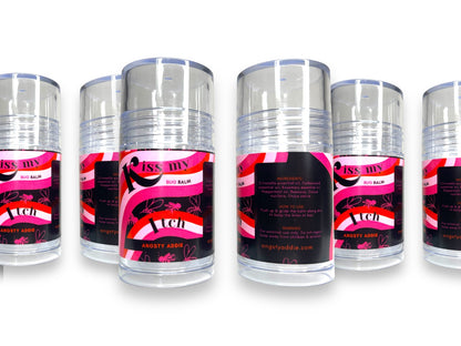 Kiss My Itch all-natural bug repellent balm by Angsty Addie