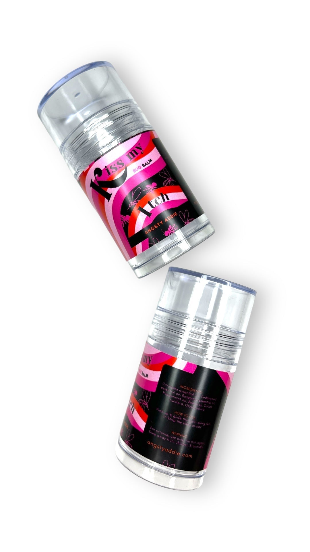 Kiss My Itch all-natural bug repellent balm by Angsty Addie