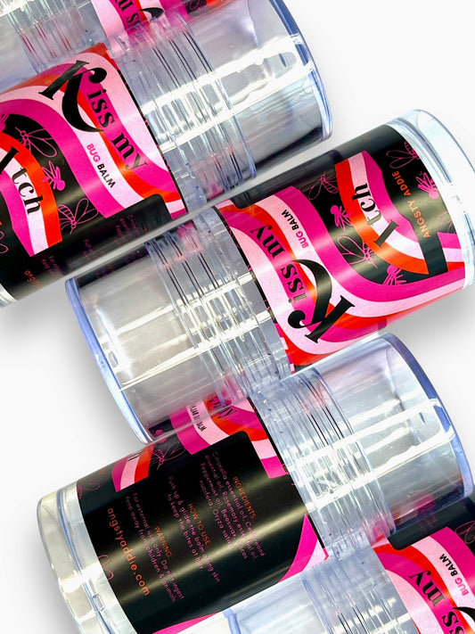 Kiss My Itch all-natural bug repellent balm by Angsty Addie