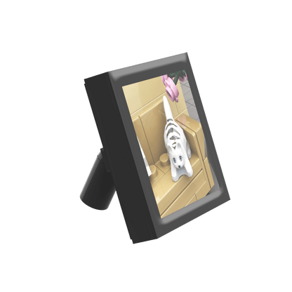 Framed Picture - Pet Cat - Custom Printed - Made Using LEGO® Parts