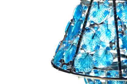 Handmade colored glass Tea Light candle holder by OMSutra