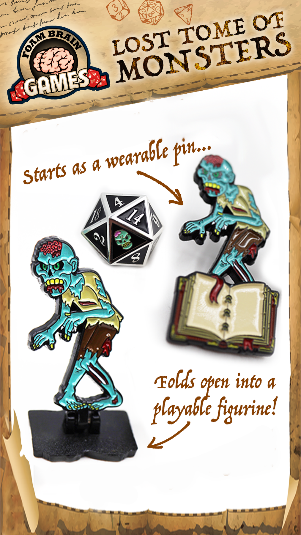 Mystery Loot Dice: Lost Tome of Monsters