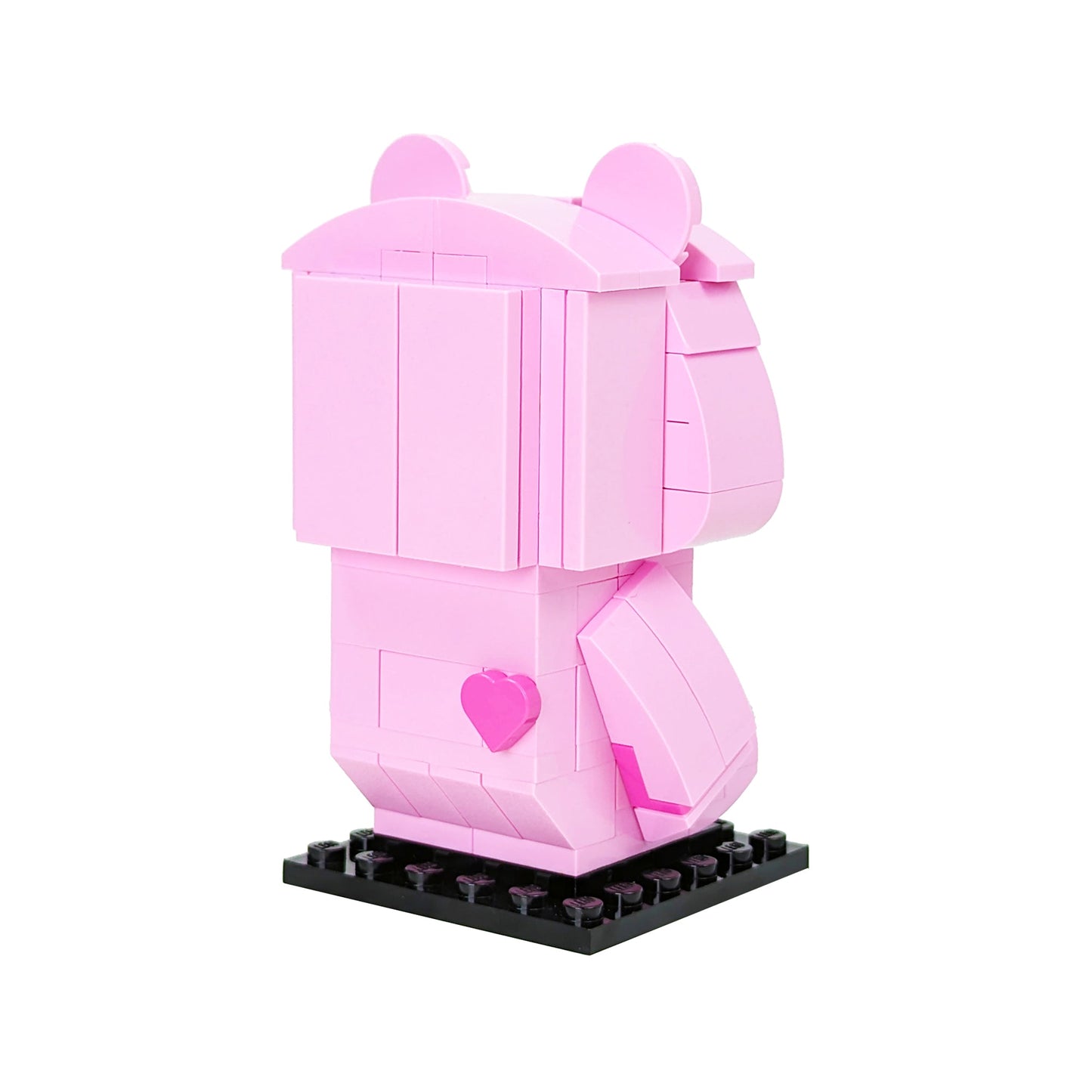 Pink Friendship Bear Brick Building Set - Custom Building Set - Made Using LEGO® Parts