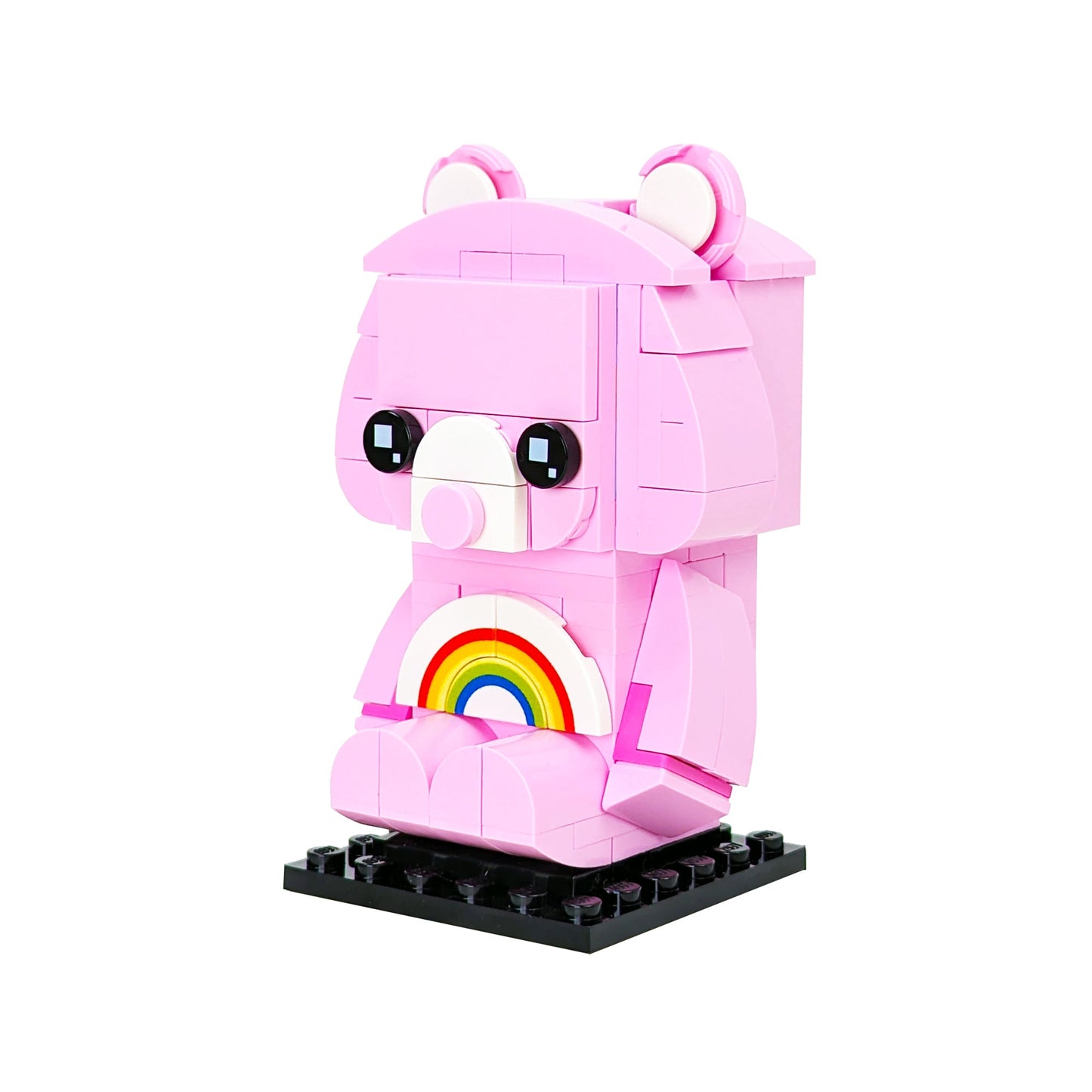 Pink Friendship Bear Brick Building Set - Custom Building Set - Made Using LEGO® Parts