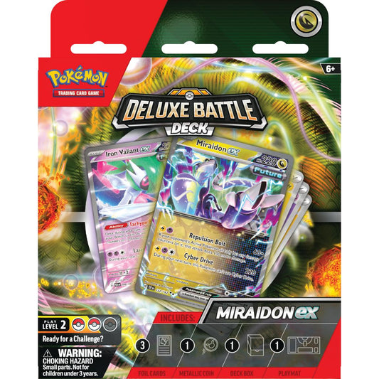 Pokemon Trading Card Game Miraidon ex Deluxe Battle Deck