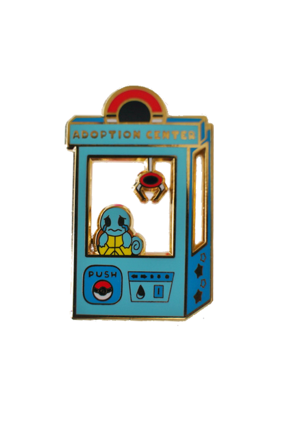 Pokemon: Squirtle Adoption Center Enamel Pin