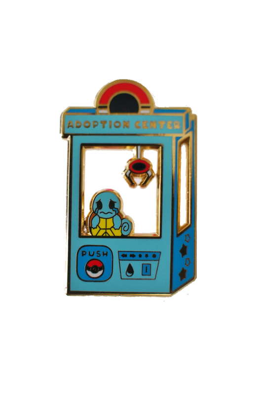 Pokemon: Squirtle Adoption Center Enamel Pin