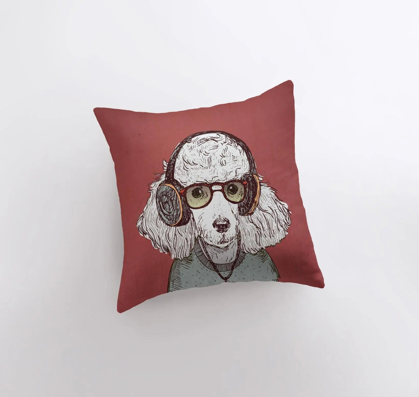 Poodle | Pillow Cover | Throw Pillow | Home Decor | Accent Pillows For Bed | Best Place to Buy Throw Pillows | Cool Throw Pillows  | Gift by UniikPillows