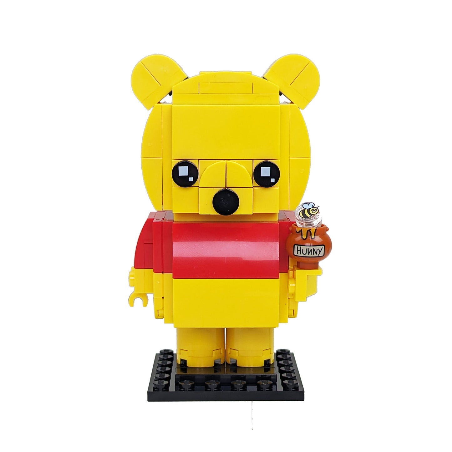 Pooh Bear Brick Building Set - Custom Building Set - Made Using LEGO® Parts