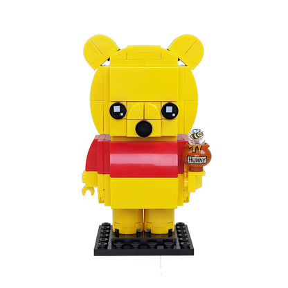 Pooh Bear Brick Building Set - Custom Building Set - Made Using LEGO® Parts