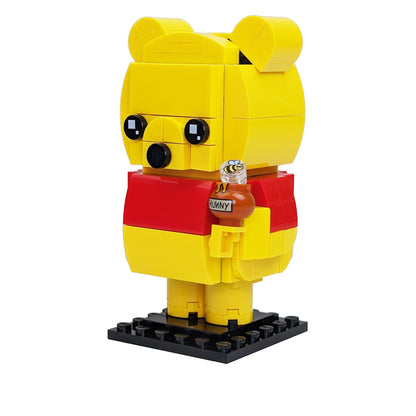 Pooh Bear Brick Building Set - Custom Building Set - Made Using LEGO® Parts