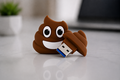 Poop Emoji USB 3.1 Flash Drive