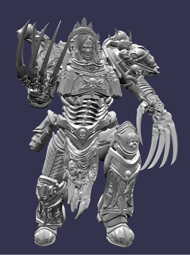 Boogeyman by 3DArtGuy 28/32mm scale, 50mm or 100mm, Miniature War Gaming Figure