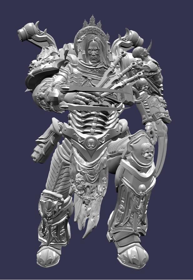 Boogeyman by 3DArtGuy 28/32mm scale, 50mm or 100mm, Miniature War Gaming Figure