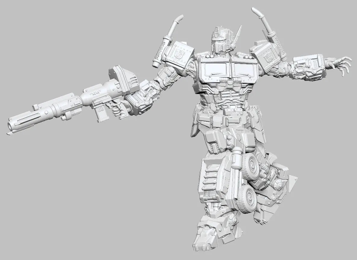 Optimus Prime by 3DArtGuy 28/32mm scale, 50mm or 100mm, Miniature War Gaming Figure, Transformer