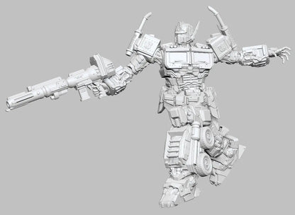 Optimus Prime by 3DArtGuy 28/32mm scale, 50mm or 100mm, Miniature War Gaming Figure, Transformer