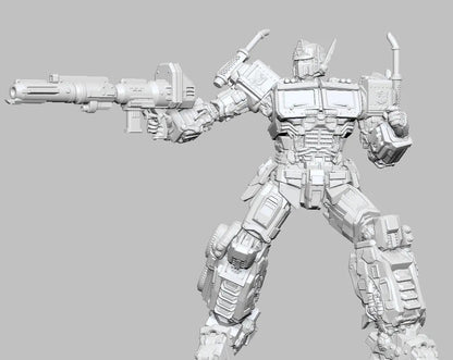 Optimus Prime by 3DArtGuy 28/32mm scale, 50mm or 100mm, Miniature War Gaming Figure, Transformer