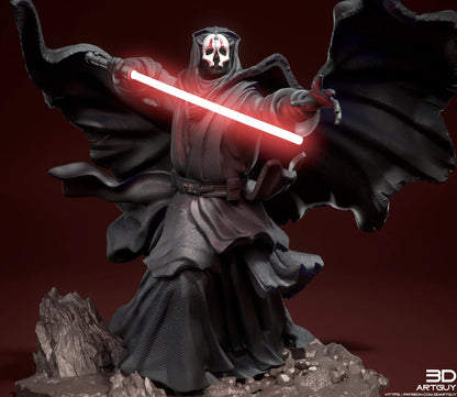 Darth Nihilus by 3DArtGuy 28/32mm scale, 50mm or 100m Miniature War Gaming Figure, Sci-fi, Proxy, Star Wars
