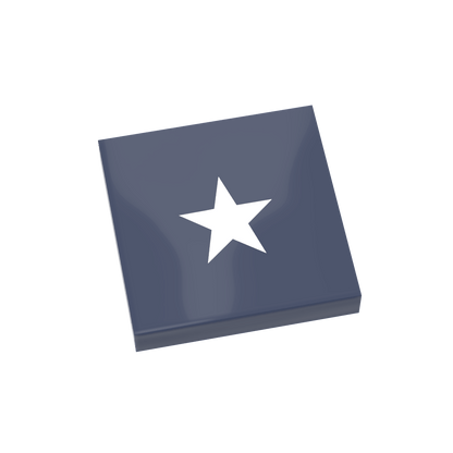 Presidential Star Carpet / Floor Tile - Custom Printed - Made with LEGO Parts