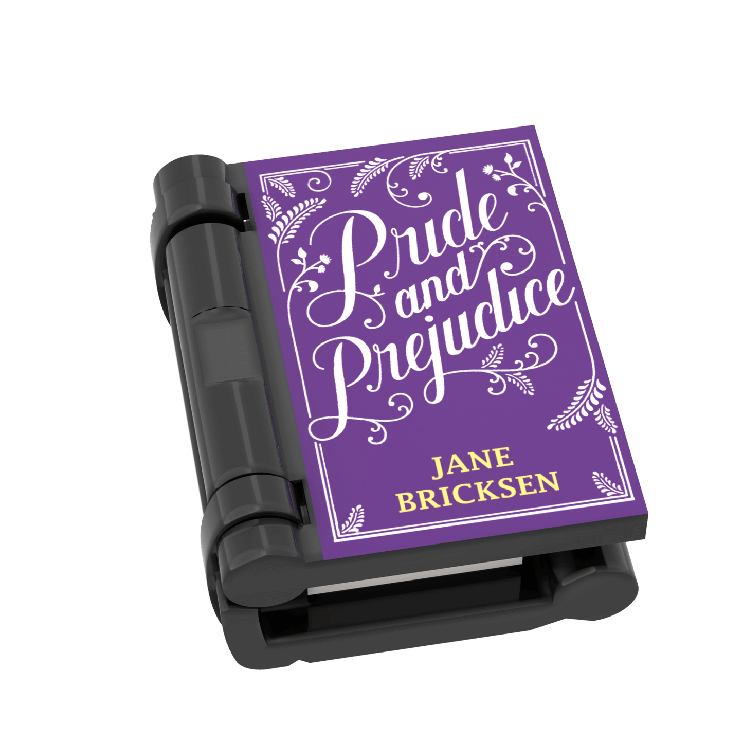 "Pride and Prejudice" Book - Custom Printed Minifig Scale - Made using LEGO® Parts