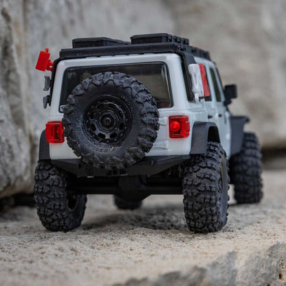 Axial SCX30 Jeep Wrangler JLU White 1/30 4WD Mini Crawler RTR Radio 2261T2