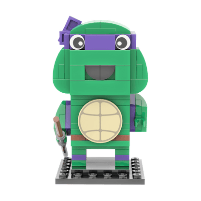 Purple Turtle Brick Building Set - Custom Building Set - Made Using LEGO® Parts