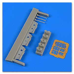 Quickboost 72531 1/72 He111P2 Gun Barrels w/Photo-Etch for ARX
