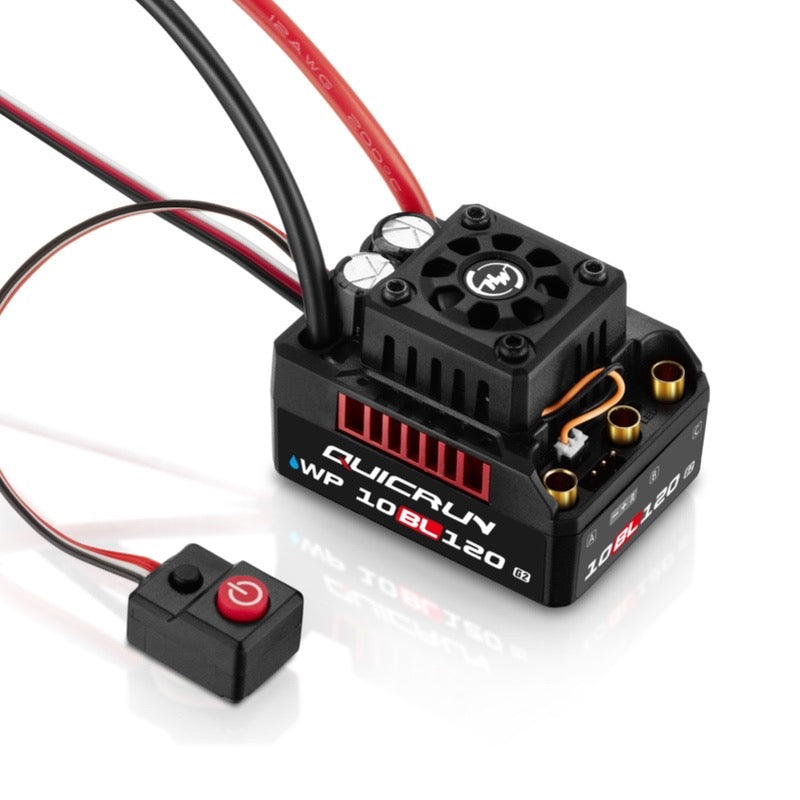 Hobbywing QuicRun WP 10BL120 G2 Sensorless Brushless ESC 120A 2-4S