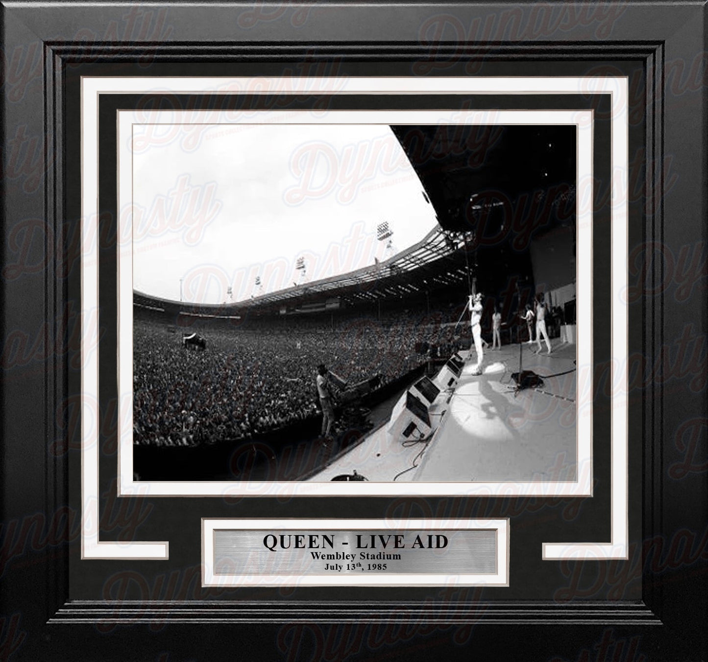 Queen Live Aid 1985 8" x 10" Framed Concert Photo