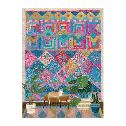 Quilter's Corner 1000 Piece Jigsaw Puzzle Galison