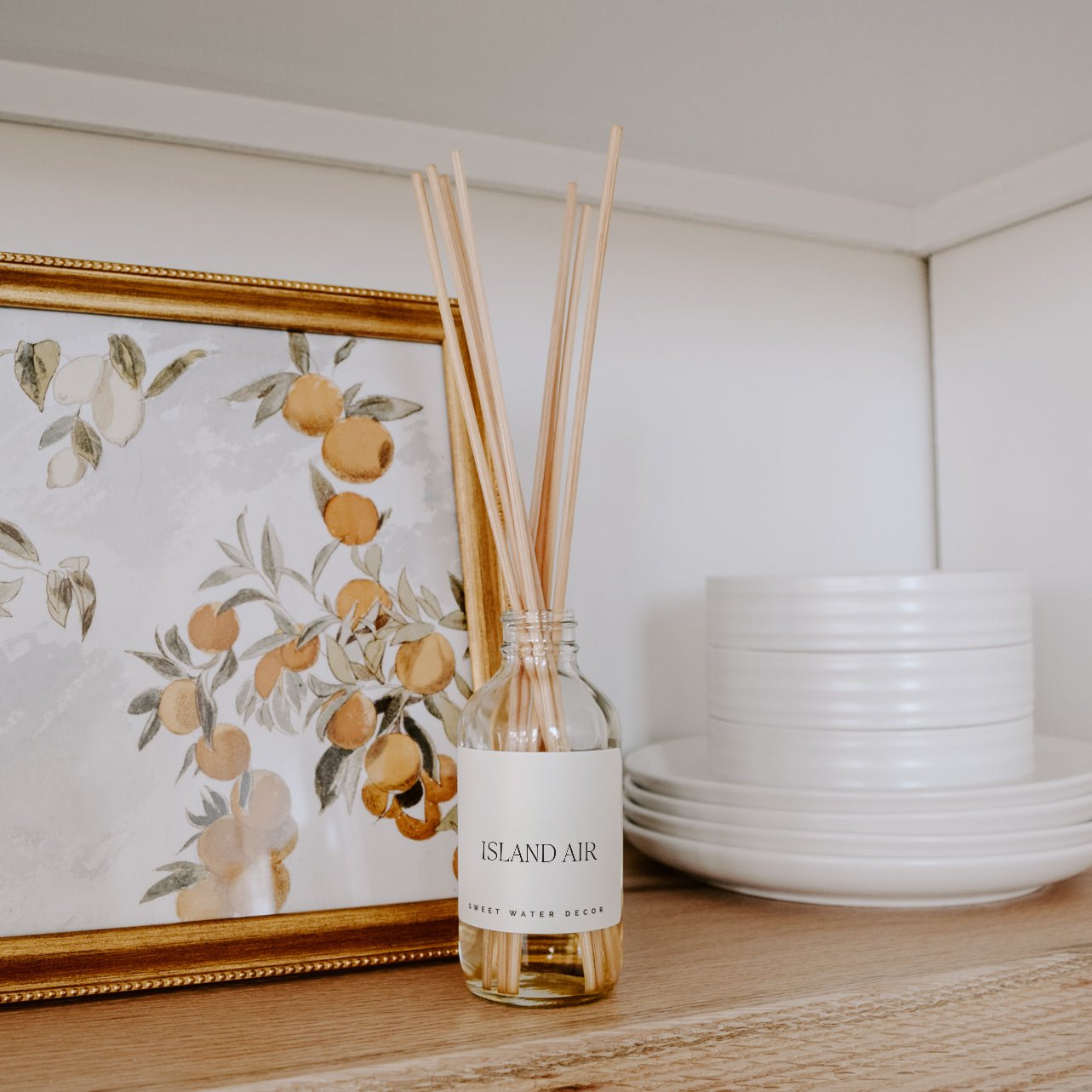 Island Air Clear Reed Diffuser by Sweet Water Decor