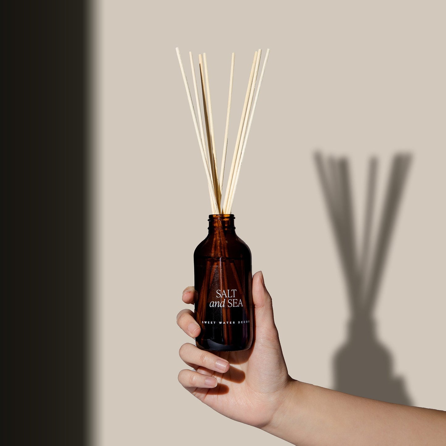 Salt and Sea Amber Reed Diffuser by Sweet Water Decor