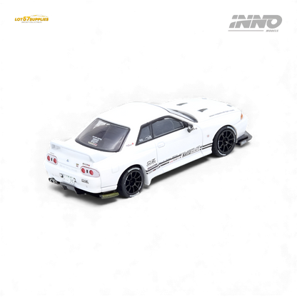 (Pre-Order) INNO64 TOP SECRET VR32 GT-R - White 1:64