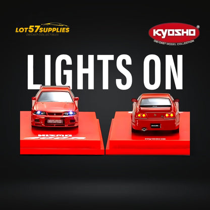 Kyosho Nismo 400R R33 Tokyo Auto Show KL 2024 Exclusive Red Light Version 1:64