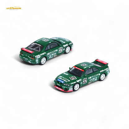 Inno64 NISSAN SKYLINE GT-R R33 #32 "PRINCE CHIBA FALKEN" N1 Super Endurance Series - TOKACHI 24H 1996 1:64