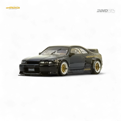 (Pre-Order) inno64 PANDEM GT-R (BCNR33) - Black 1:64